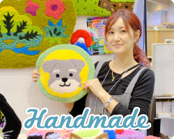 ハンドメイドブースで出店する