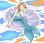 mermaid nail